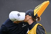 Lee Westwood snogs his caddie at The Open but good reason married golfer isn't in trouble