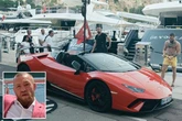 Conor McGregor flaunts £220k red Lamborghini before warning he'll "bust a man up"