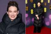 BAFTA red carpet: Director of 'goriest film of the year' shuns glitz for puffer coat