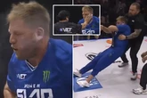 WWE star smashed unconscious with 'thunderous' slap in 'deeply satisfying' clip