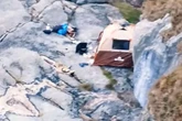 'Idiot' campers get surprise visit after scaring seals on UK beach