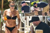Wayne Rooney gets Erling Haaland ponytail in shock new look on hol with bikini-clad Coleen
