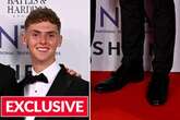 Race Across The World champion Alfie went to NTAs wearing two right shoes