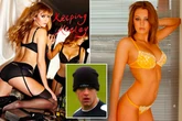 Keeley Hazell's boyfriend 'battered England ace' after finding him in Page 3 model's bed