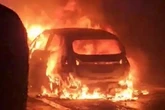 Firebomb terror in UK street as cars set alight in horror early morning blaze