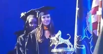 Students in stitches at graduation ceremony as announcer gets names very wrong
