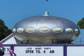 Bizarre UFO building intended for art now overrun with alien ‘strippers'