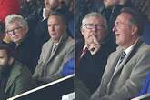 Football fans shocked after spotting who Sir Alex Ferguson was sat next to at Man Utd