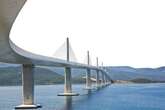 New incredible £350m bridge opens to bypass a major European country