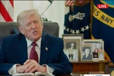Trump 'struggles' to read Bible verse as viewers claim he's using teleprompter