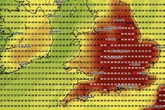UK weather maps show exact date tropical 32C heatwave to blast Brits