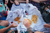 American tries fish and chips in popular UK seaside town but Brits spot 'issue'