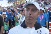Rory McIlroy chokes back tears on live TV after Ryder Cup win despite vile abuse