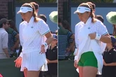 Wimbledon star lifted up her skirt during row with umpire over strict dress code