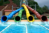 Female diver learns why waterslide has 'no women' sign on it – the hard way