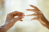 Woman touched as kind stranger records marriage proposal but makes odd blunder
