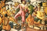 'Proof' time travel is real as 1937 painting shows 'Native American with iPhone'