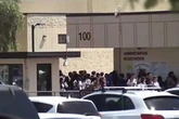 Teen stabbed to death during classroom brawl as school locked down for hours