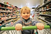 Woman 'freaks out' after looking back at pictures of grandson in supermarket