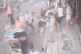 Brits brawl with Turkish shopkeepers in top holiday town as chaos caught on camera