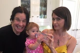 Ozzy Osbourne's ex-daughter-in-law shares rare family photos with rock legend
