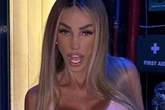 Katie Price bursts over crop top as she battles health fears and cancer scare
