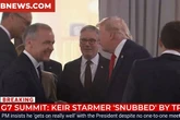Keir Starmer suffers major humiliation at the hands of Donald Trump on live TV