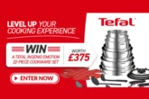Transform your cooking experience with Tefal and win a 22-piece Ingenio Emotion Cookware set worth £375