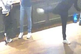 Moment thug tries 'farcical, Kung Fu-style' kick before falling over in pub