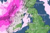 Exact areas Storm Ashley forecast to hit as Met Office issues amber 'danger to life' warning