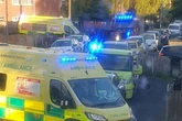 Man and boy rushed to hospital after 'poisoning' as emergency services swarm UK street