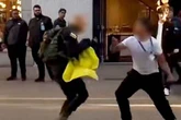 Man knocked out cold by sickening punch in city centre violence as police probe brawl