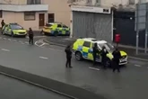 Armed police swarm UK street as 'man with sword' sparks six-hour stand-off