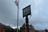 Village could go without Christmas lights because of St George flags on lampposts