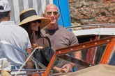 Jeff Bezos' wife Lauren Sanchez ditches £3m ring as newlyweds seen for first time