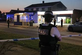 Boy, 15, hugs dad as he's found guilty of attempted murder after double stabbing