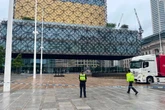 Birmingham double stabbing horror as man fights for life as police swarm