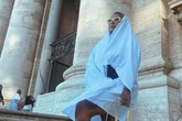 DJ claims she was forced to cover curves with bedsheets in a humiliating Vatican visit
