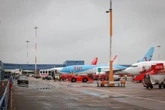TUI flight attendant falls from plane at UK airport after crew push steps away