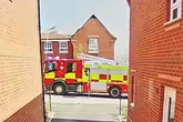 Terror as 'raging inferno' rips through new build home with family inside