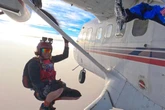 Skydiving instructor plummets to death with no parachute in student's first lesson