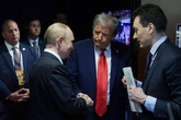 'Time traveller' from 1959 spotted in new Trump-Putin photo