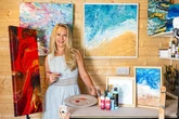 Artist dubbed 'Pic-asho' uses the ashes of dead people for paintings