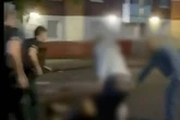 Hero bystanders wrestle man to ground after horror stabbing in Belfast street