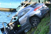 Speeding driver crashed into iconic lake and caused £90k damage – but lied about it