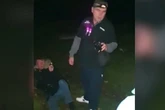 Woman becomes 'possessed' in graveyard and shouts eerie two-word message