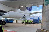 Lorry smashes into plane at Heathrow after driver's 'stupid' mistake
