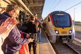 UK's first new train station in 100 years opens as crowds gather on platform