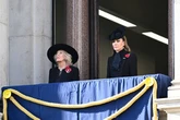Kate Middleton makes key change to Remembrance Sunday outfit as she's visibly emotional