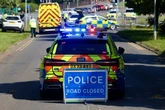 Two children hospitalised after being hit by a car outside Stoke-on-Trent primary school